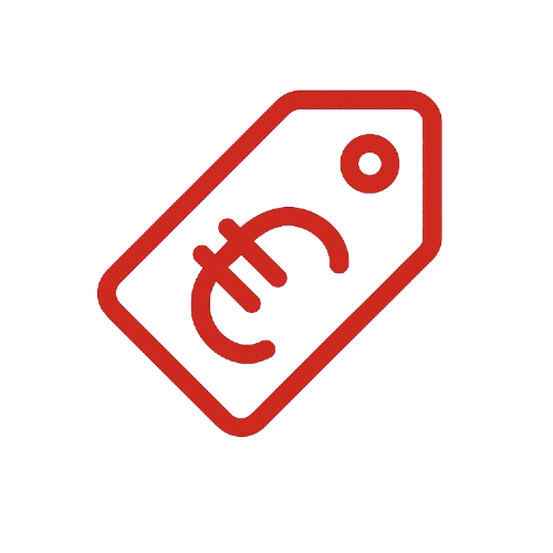 Icône tarifs transparents